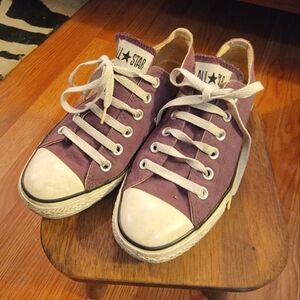 Converse All Star Chuck Taylor's Purple Size 7 women's; 5 men's